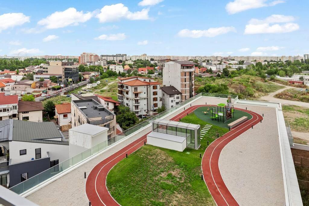 Floreasca Apartament On Business Centre Bukarest Exteriör bild